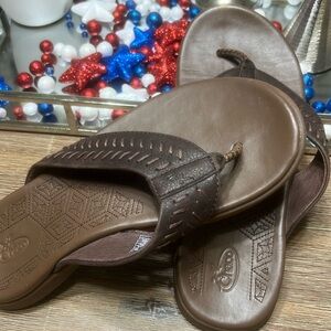 Chaco flip flops -size 9